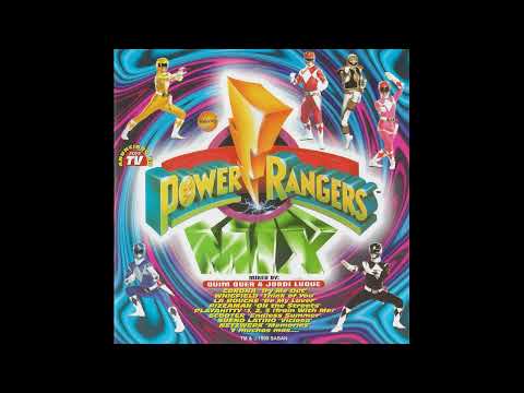 Power Rangers Mix - 2 CD's - 1995 - Blanco Y Negro Music