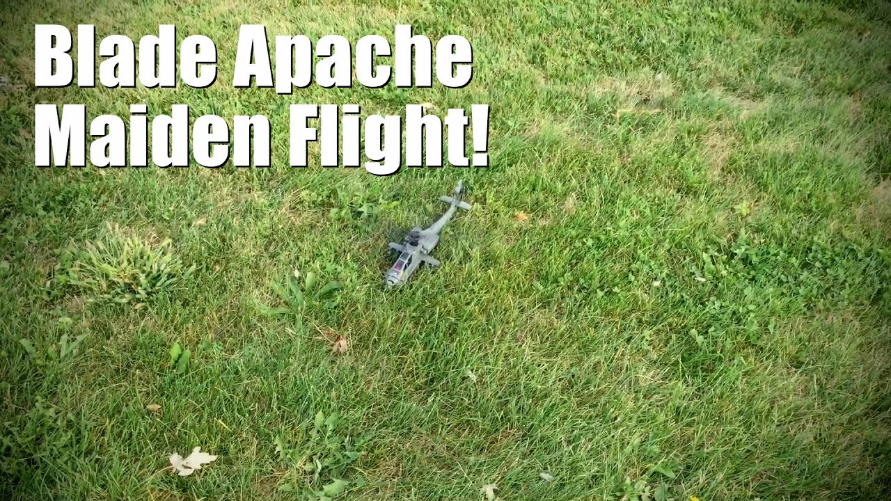 RC vrtulník Blade Micro Apache AH-64 RTF Mód 1