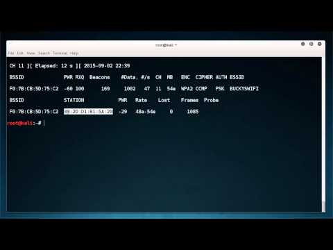 WiFi Wireless Security Tutorial - 7 - Deauthentication / Deauth Attacks