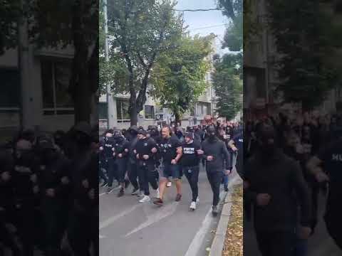 Spartak Varna before derby match against Cherno More Varna