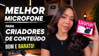 Qual é o melhor microfone custo benefício para gravar em 2026?