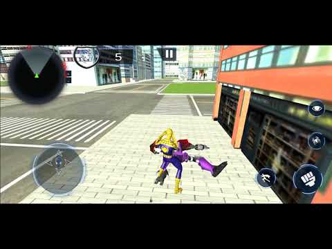 Amazing Flying Spider Crime City Rescue Game | New Spider Crime City Android GamePlay