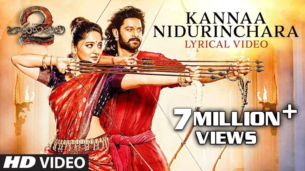 Kannaa Nidurinchara Lyrics  | Baahubali 2 The Conclusion (Telugu) | Anushka Shetty, Nasser, Prabhas, Ramya Krishnan, Rana Daggubati, Sathyaraj, Subbaraju, Tamannaah Bhatia | Sreenidhi, V.Srisoumya | M.M.Keeravaani