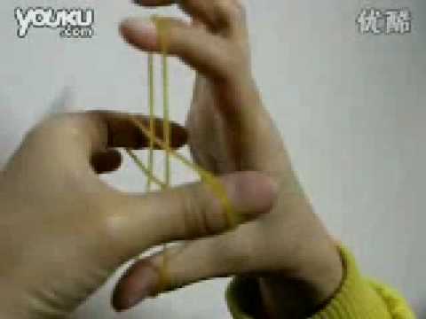 刘谦橡皮筋穿透魔术教学(视频)