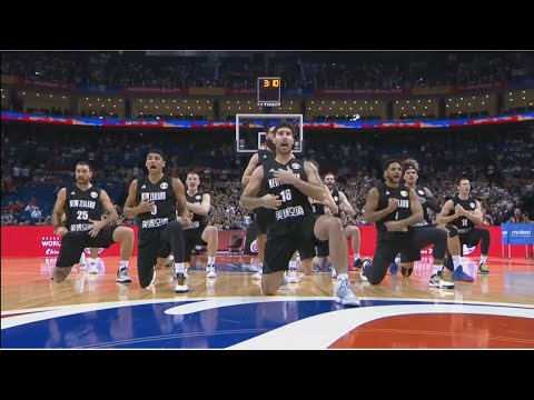 HAKA NEW ZEALAND BASKET-BALL AGAINST GREECE IN WORLD CUP 2019