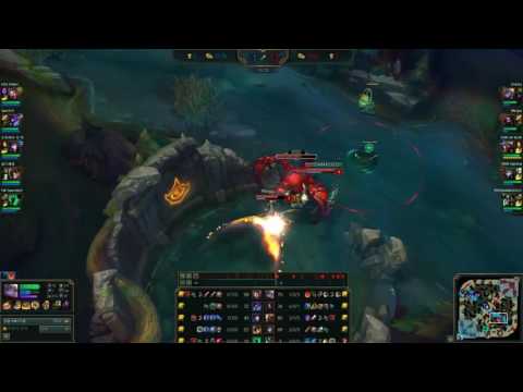 SKT T1 Faker  - Zed vs Ahri -  KR LOL Challenger