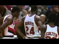 Jerome Kersey Highlights vs Los Angeles Lakers.