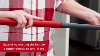 O-Cedar How to extend the O-Cedar EasyWring Spin Mop handle