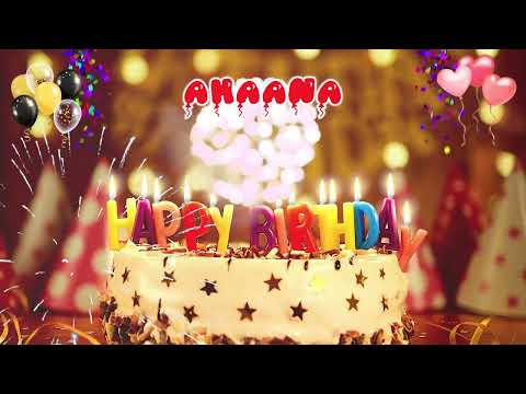 AHAANA Happy Birthday Song – Happy Birthday to You