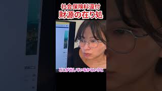 社会保険料の還付 その驚きの財源　#さとうさおり #減税党 #財源 #社会保険料 #自民党 公明党