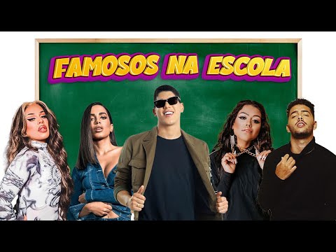 FAMOSOS NA ESCOLA COM : ZÉ VAQUEIRO - PEDRO SAMPAIO - CAMILA LOURES -ANITTA E GLÓRIA GROOVE -