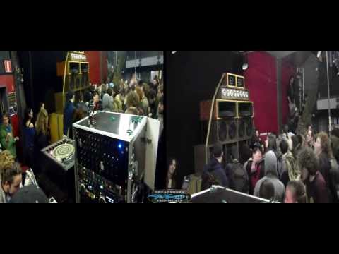 ESCAPE FROM PLANET DUB ft crucial alphonso & freedom soundsystem pt6 @ antw 14-2-2014