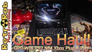 Retro and Modern Game Pickups: GPD WIN, Playstation 2, Xbox, Activision and More!