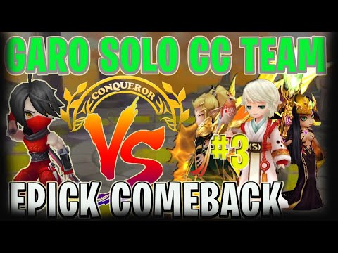 GARO SOLO CC TEAM IN 2021 RTA - Summoners War Conqueror RTA