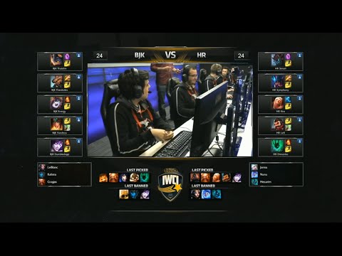 IWCI BJK vs HR Highlights (2015 International Wild Card Invitational Group Stage)