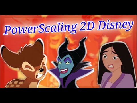 Power Scaling All The Hand Drawn Disney Movies
