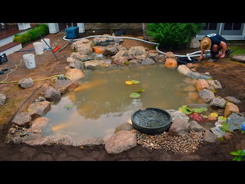 They wanted a water feature in their courtyard?!