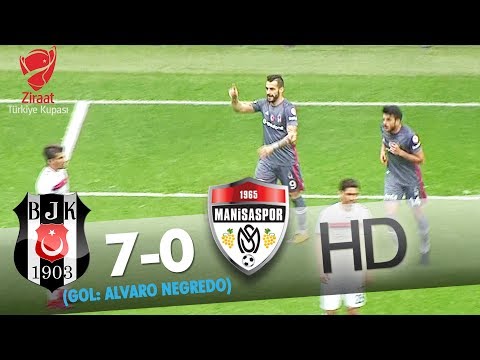 Beşiktaş: 7 - G. Medical Manisaspor: 0 | Gol: Alvaro Negredo