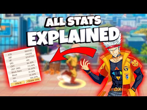 EVERY STAT EXPLAINED!! | One Punch Man The Strongest South East Asia!