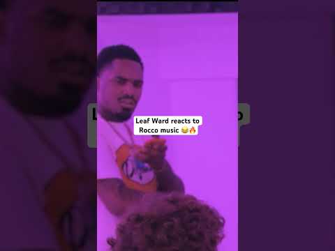 Leaf Ward Reacts to Rocco in the studio 😂🔥🔥 #rocco #leafward #ot7quanny #philly