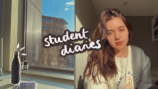 🦋 day in the life of a student in london | studying and decorating for christmas
