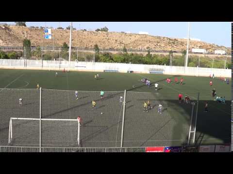 Viator - Pvo. Aguadulce Alevín C - 5-4 gol Hugo.