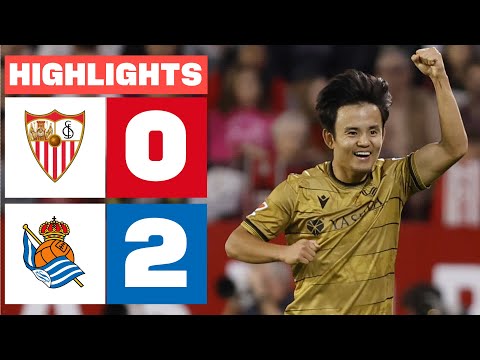 SEVILLA FC 0 - 2 REAL SOCIEDAD I HIGHLIGHTS LALIGA EA SPORTS