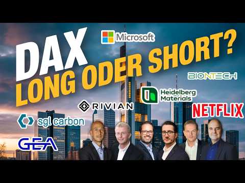 DAX stabil über 25.000 – Heidelberger, SGL, GEA, Siemens Energy, VW, Vonovia, MSFT & Netflix