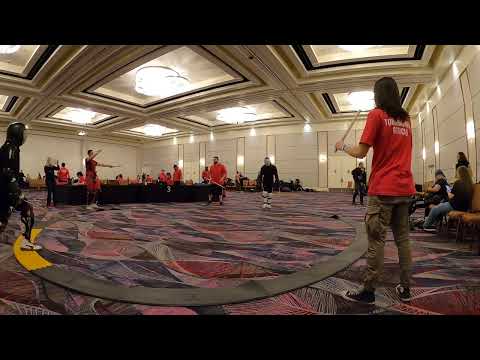 Rapier and Buckler - Me vs Andy Hoang Part 1 - Combat Con 2023