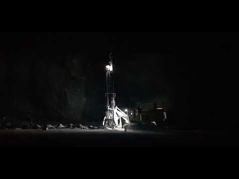 SmartROC D65 mk2, night shift drilling
