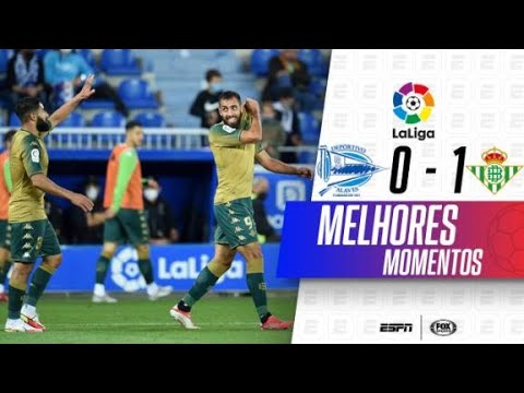 GOLAÇO COLETIVO DECIDE NO ÚLTIMO MINUTO EM LALIGA | Alavés 0 x 1 Real Betis | Melhores momentos