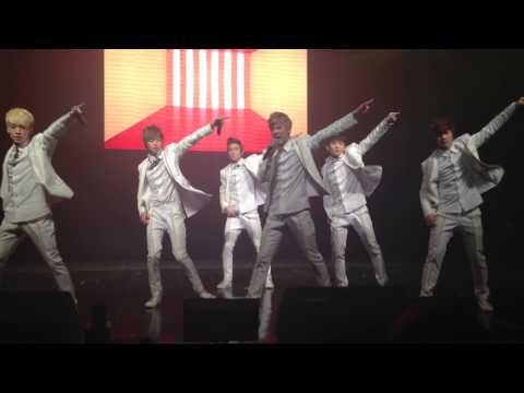 [08/02/13]Teen Top Live in London:Be Ma Girl (Iphone Fancam)