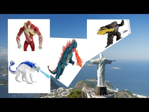 Godzilla X Kong: The New Empire final battle/ rio fight but bad