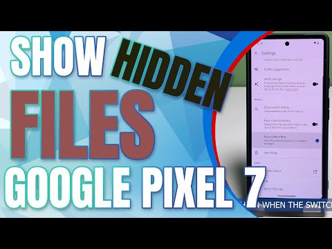 How to Show Hidden Files and Folders Google Pixel7