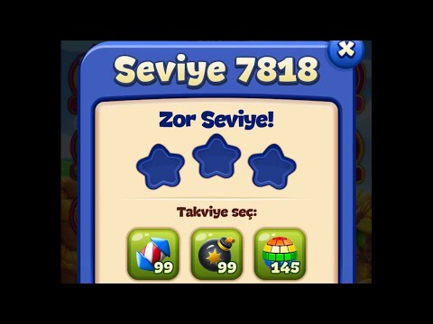 TOON BLAST LEVEL 7818 - NO BOOSTER