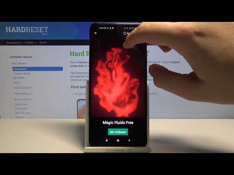 How to Download & Install Magic Fluids Wallpaper in XIAOMI Mi 10T – Set Animated Wallpaper