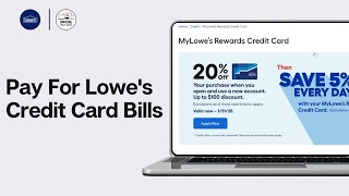 How To Pay For Lowe's Credit Card Bills 2026 | Make a Lowe's Credit Card Payment