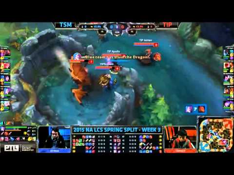 SPOILER Wildturtle Jinx Ult insane blind Dragon steal! TSM vs Impulse   W3D2 S5 NA LCS