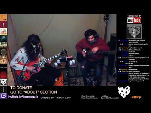 Thomas Erak - Mouths Like Sidewinder Missiles w/ Mario Camarena of CHON [Live on Twitch
