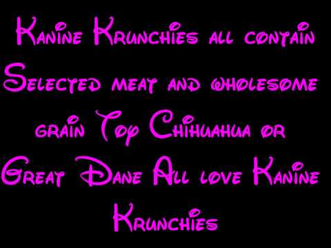 Kanine Krunchies - 101 Dalmatians Lyrics HD
