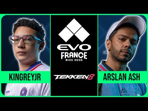 Evo France 2025: TEKKEN 8 | KingReyJr Arslan Ash | Losers Semifinals
