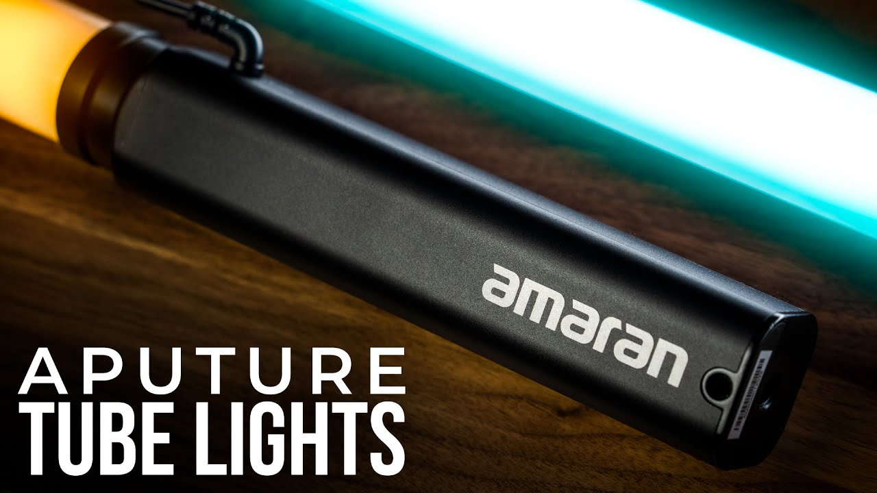 Amaran T2c & T4c RGB Tube Lights Review | FINALLY Aputure Tube Lights!