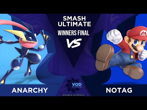 Anarchy (Greninja) vs NoTag (Mario) - Winners Final - Hidden Nest #39
