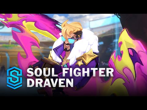 Soul Fighter Draven Wild Rift Skin Spotlight