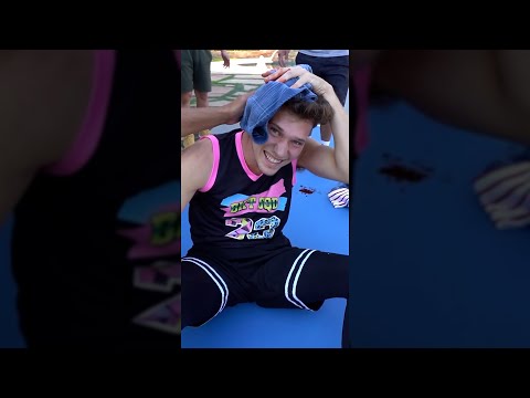 Cracking My Head Open Playing Basketball #shorts