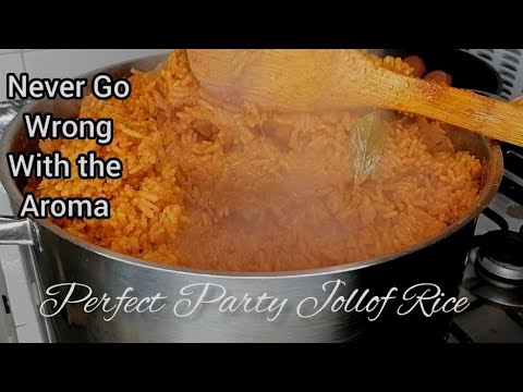 Perfect Nigerian Jollof Rice Recipe, Easy Step For Beginners