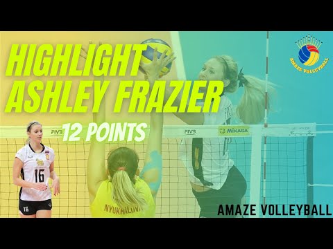 Highlight of Ashley Frazier | Bangkok Glass VS PSL Manila | Volleyball Club World Championship 2016