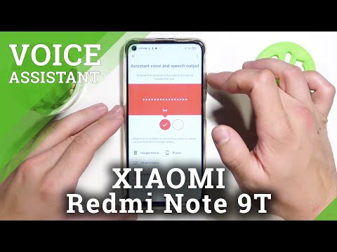 Google Assistant Settings on XIAOMI Redmi Note 9T – Change Voice of Assistant