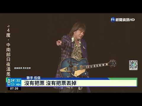 伍佰"Rock Star演唱會" 延期2年今6度攻蛋