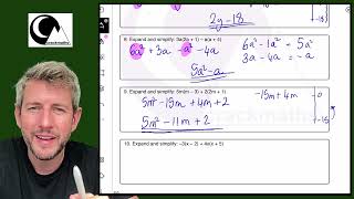 20 Expanding Brackets Questions you need to know for Foundation GCSE Maths
